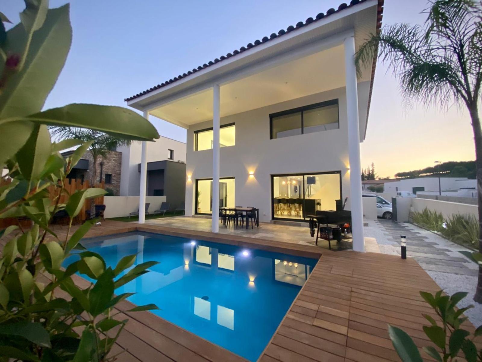 Villa La De Luxe Entre Mer Et Montagne Villetelle Экстерьер фото