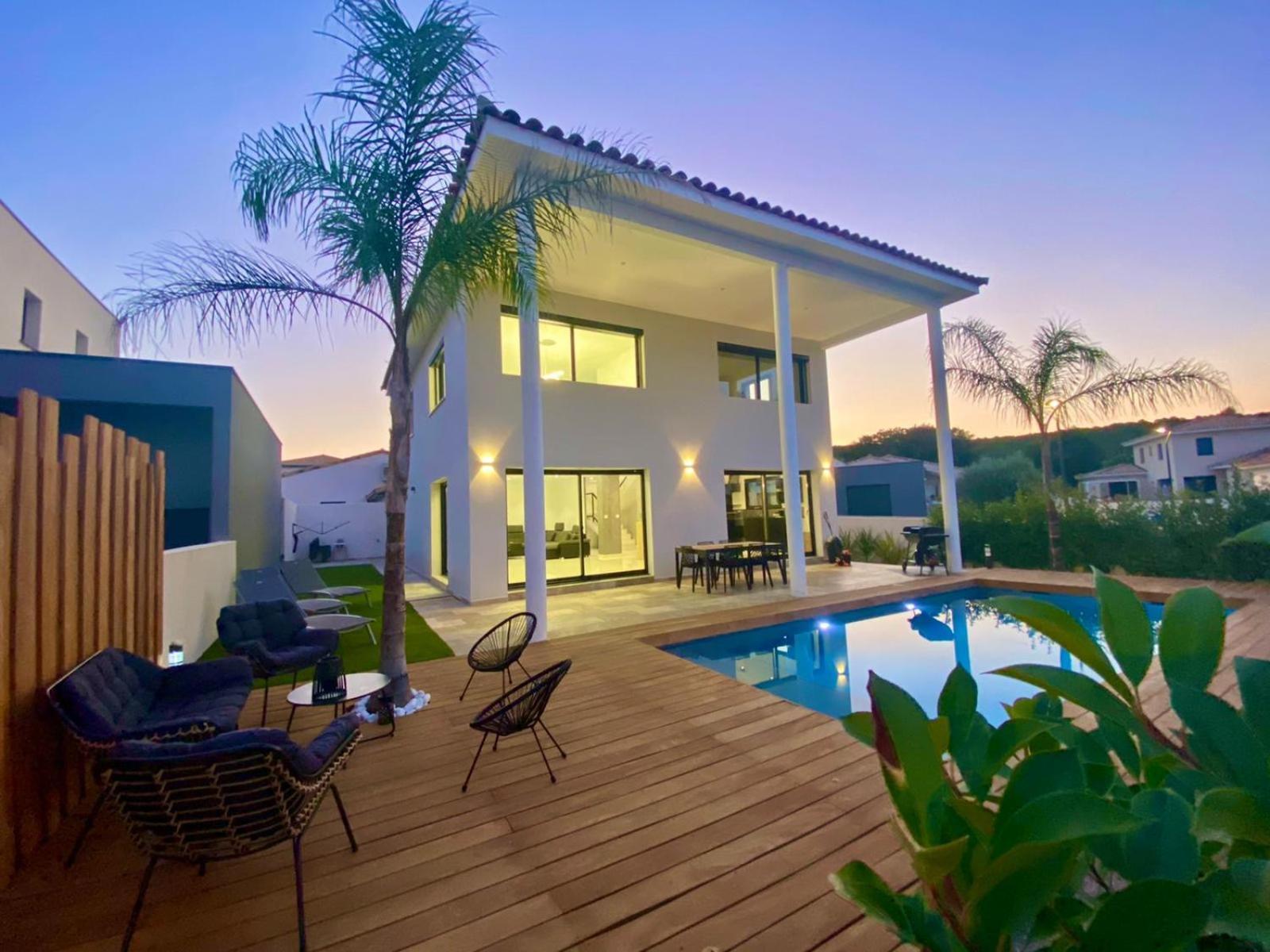 Villa La De Luxe Entre Mer Et Montagne Villetelle Экстерьер фото